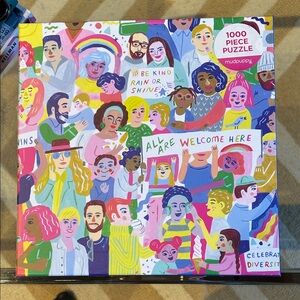 Mudpuppy Colorful Diversity 1000 Piece Puzzle